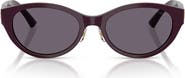 Jimmy Choo 55mm Oval Sunglasses