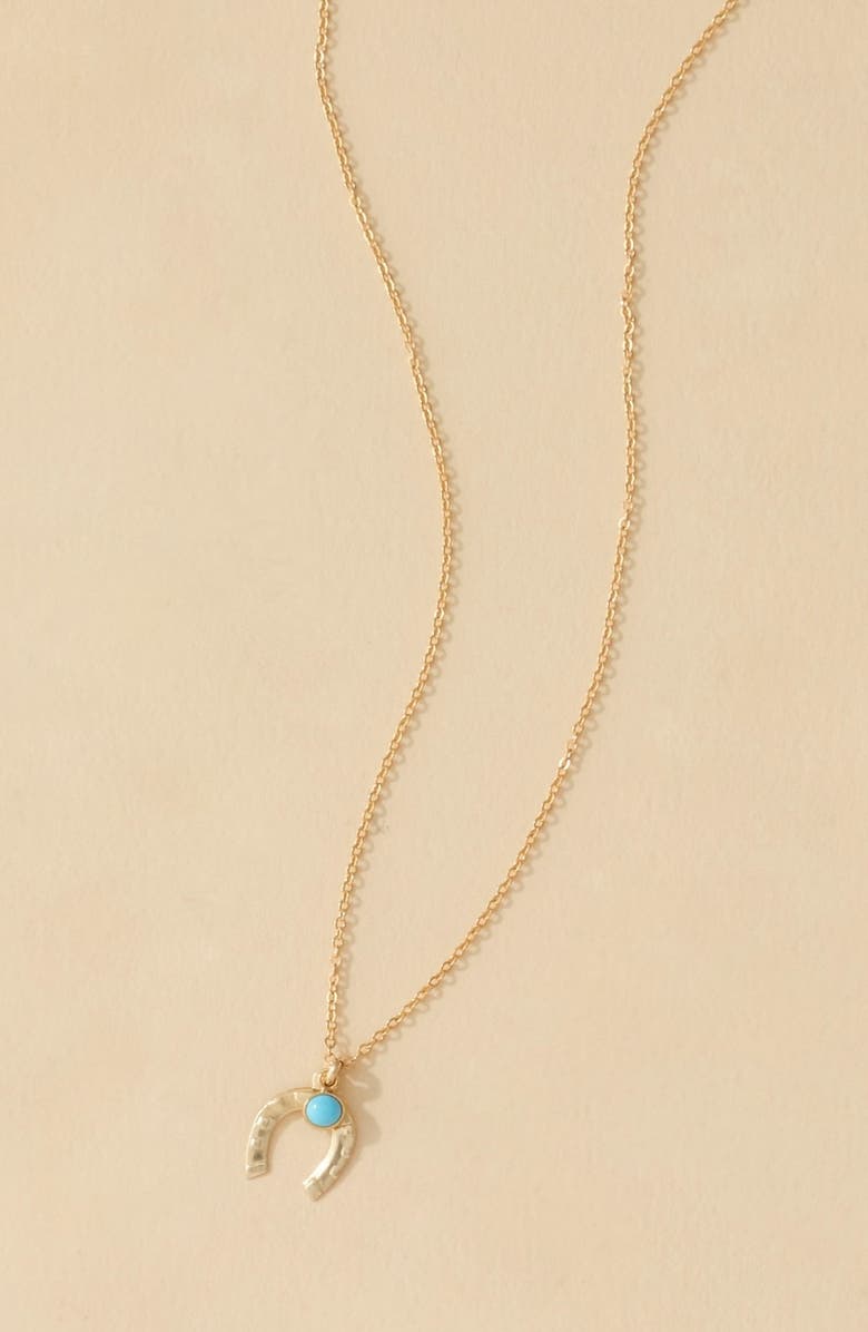 Set & Stones Dixie Pendant Necklace, Alternate, color, Gold