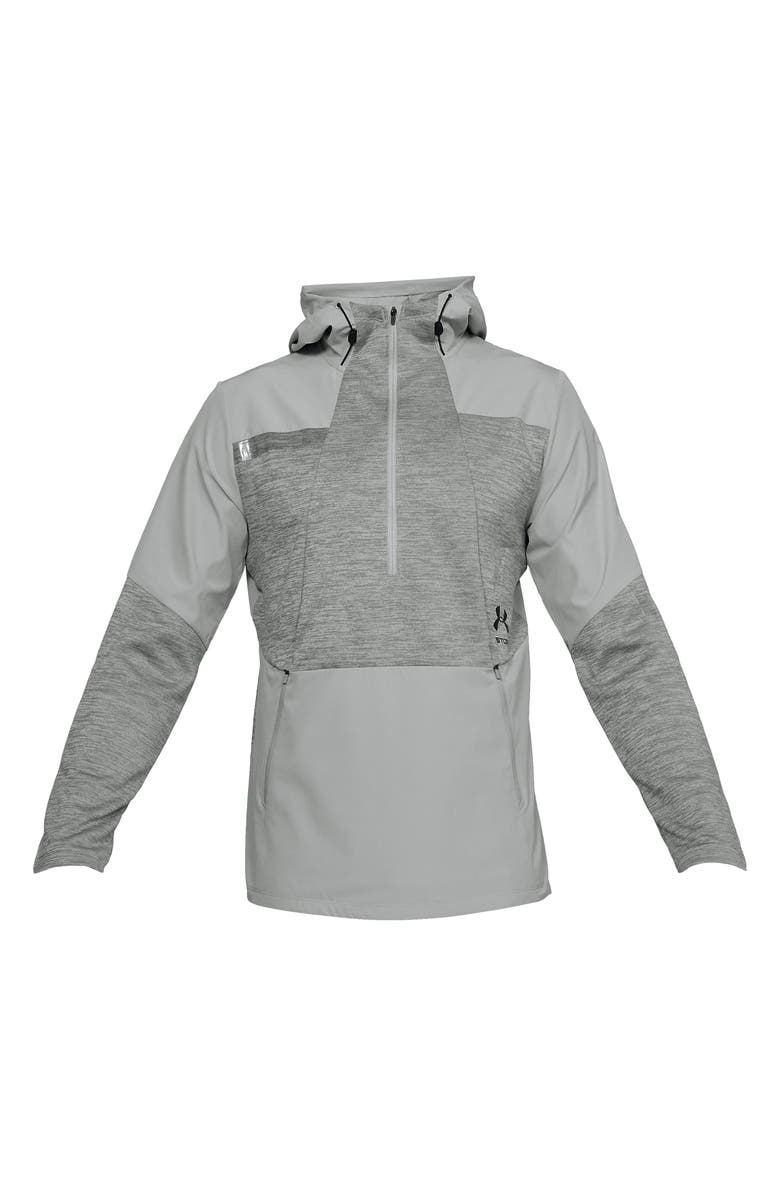 Under Armour Storm Cyclone Water Repellent Half Zip Hoodie, Alternate, color,