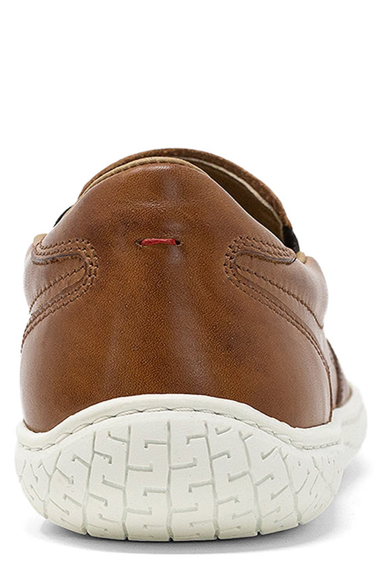 Slipstream Leather Slip On Sneaker, Alternate, color, COGNAC