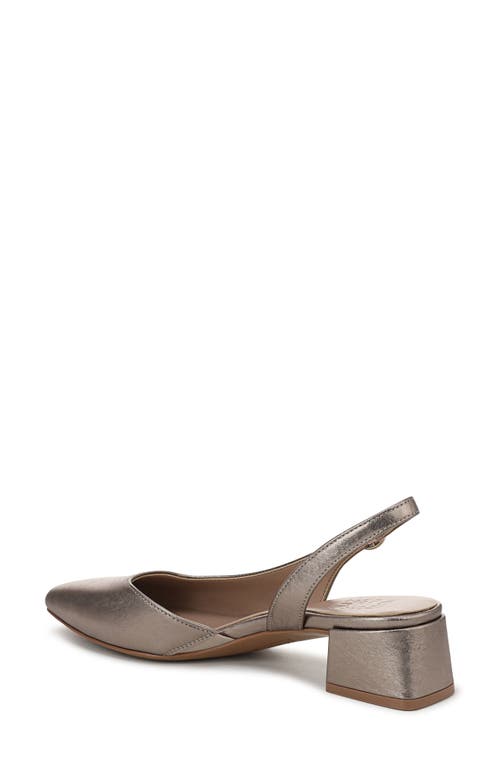 Naturalizer Jayla Half D'orsay Slingback Pump In Silver