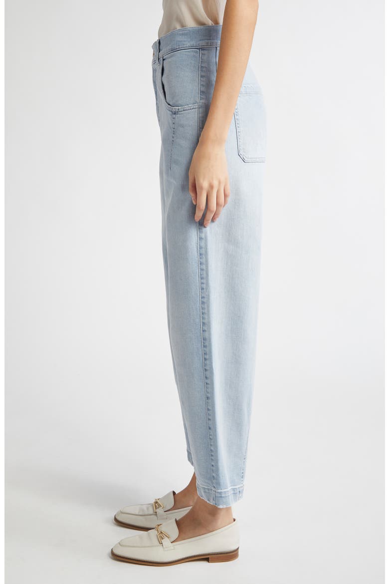 Distressed Stretch Denim Jeans, Alternate, color, DENIM