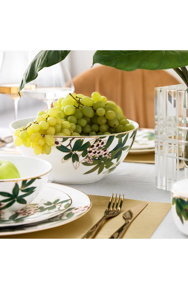 Togas Belize plate, Alternate, color, White