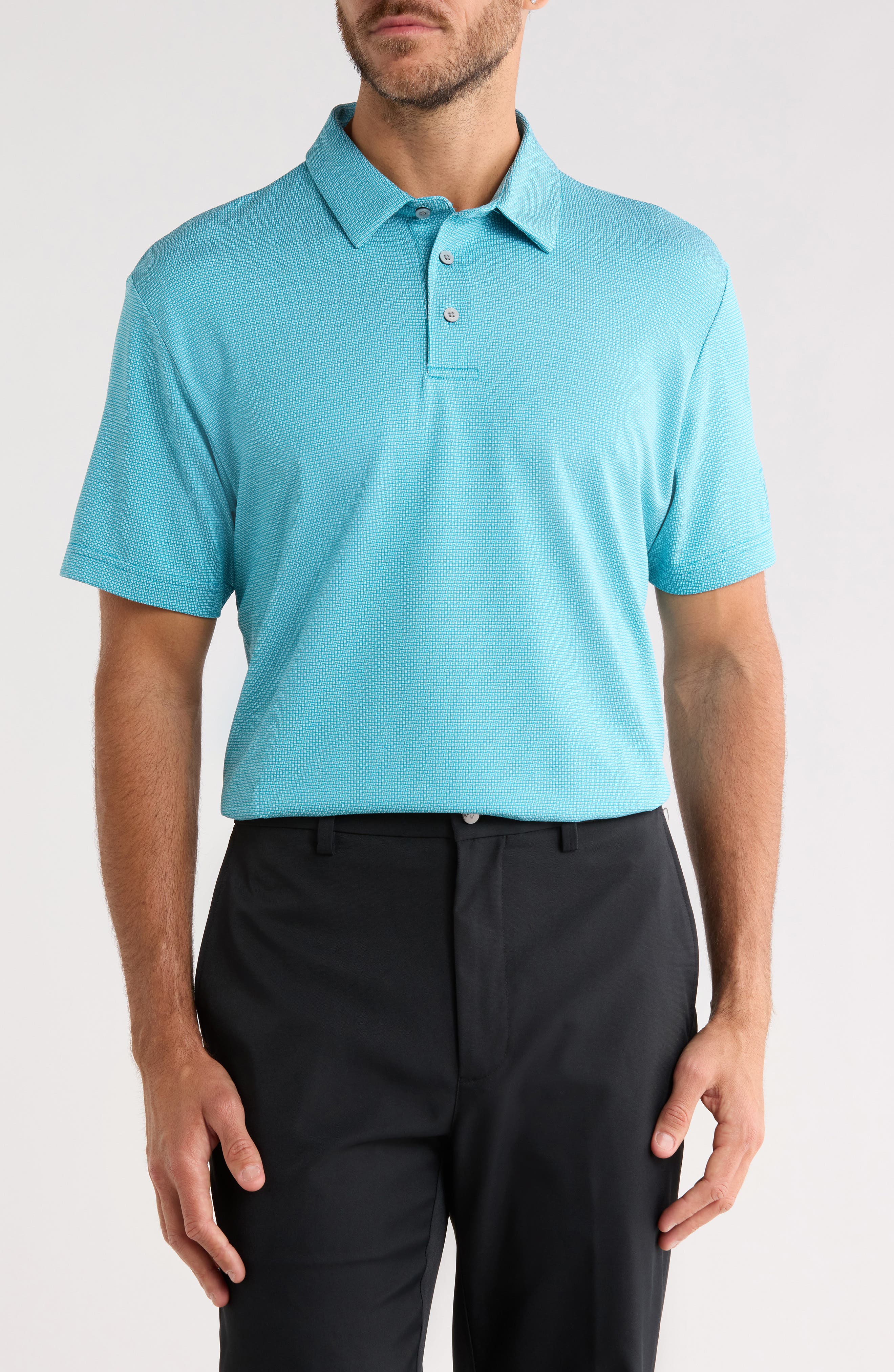 PGA TOUR Jacquard Polo