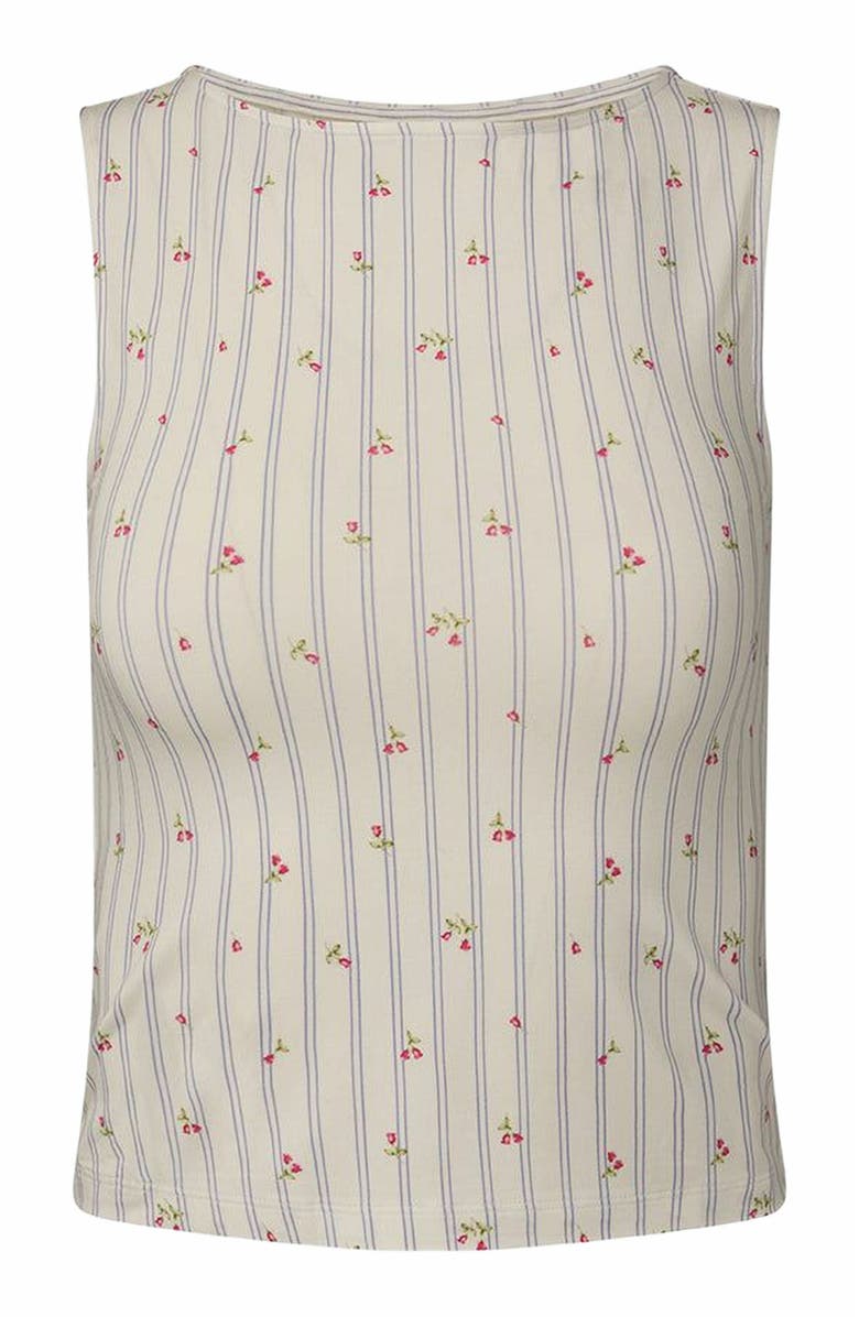 WeWoreWhat Boatneck Tank, Main, color, Ivory