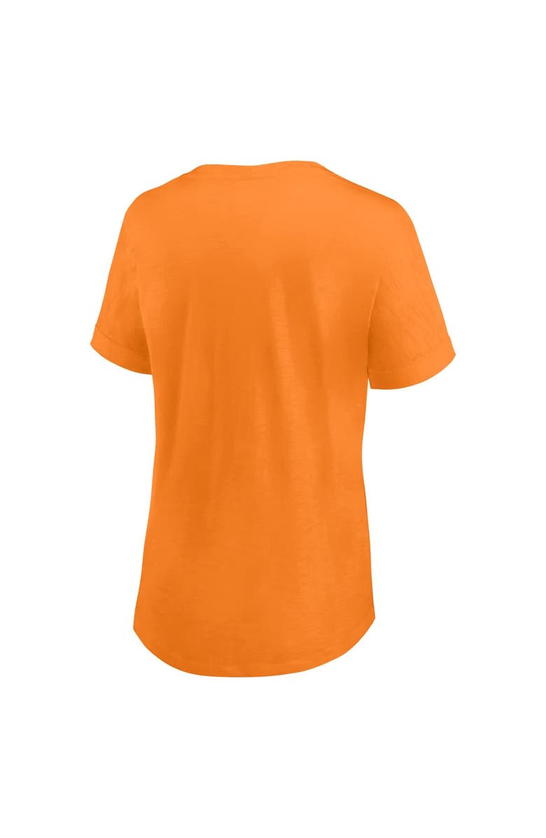 FANATICS Women's Fanatics Tennessee Orange Tennessee Volunteers True Classics Slub Flowy V-Neck T-Shirt, Alternate, color, 