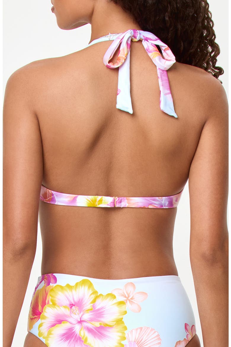 Isa Underwire Bikini Top, Alternate, color, HIBISCUS AND PLUMERIAS OH MY