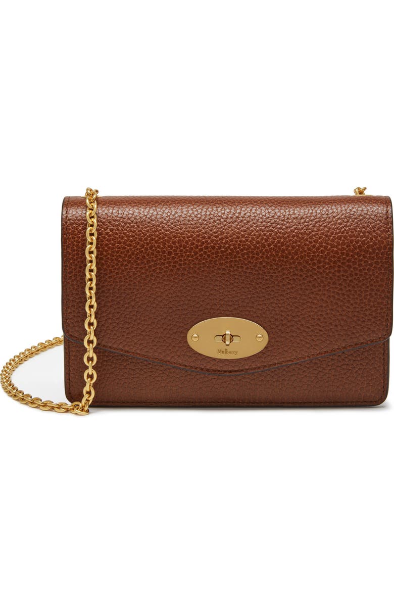 Mulberry Small Darley Leather Clutch, Main, color,