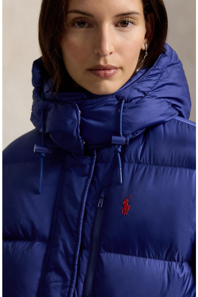 Mid-Weight Down Puffer Jacket, Alternate, color, CHARTER BLUE