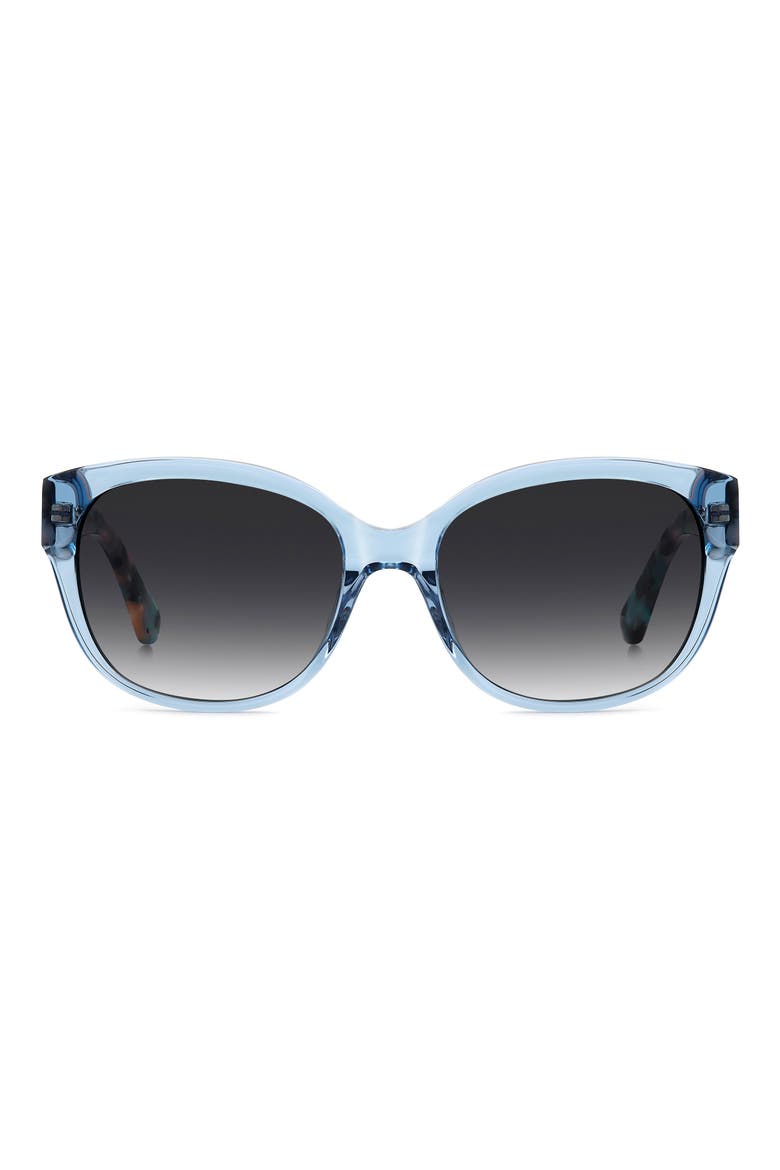 kate spade Round Sunglasses with Blue Gradient Lenses Kate Spade Dark Blue Gradient Round Ladies Sunglasses  main image 3