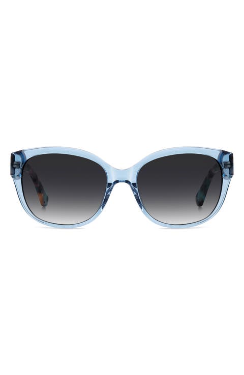 ninna 55mm gradient round sunglasses