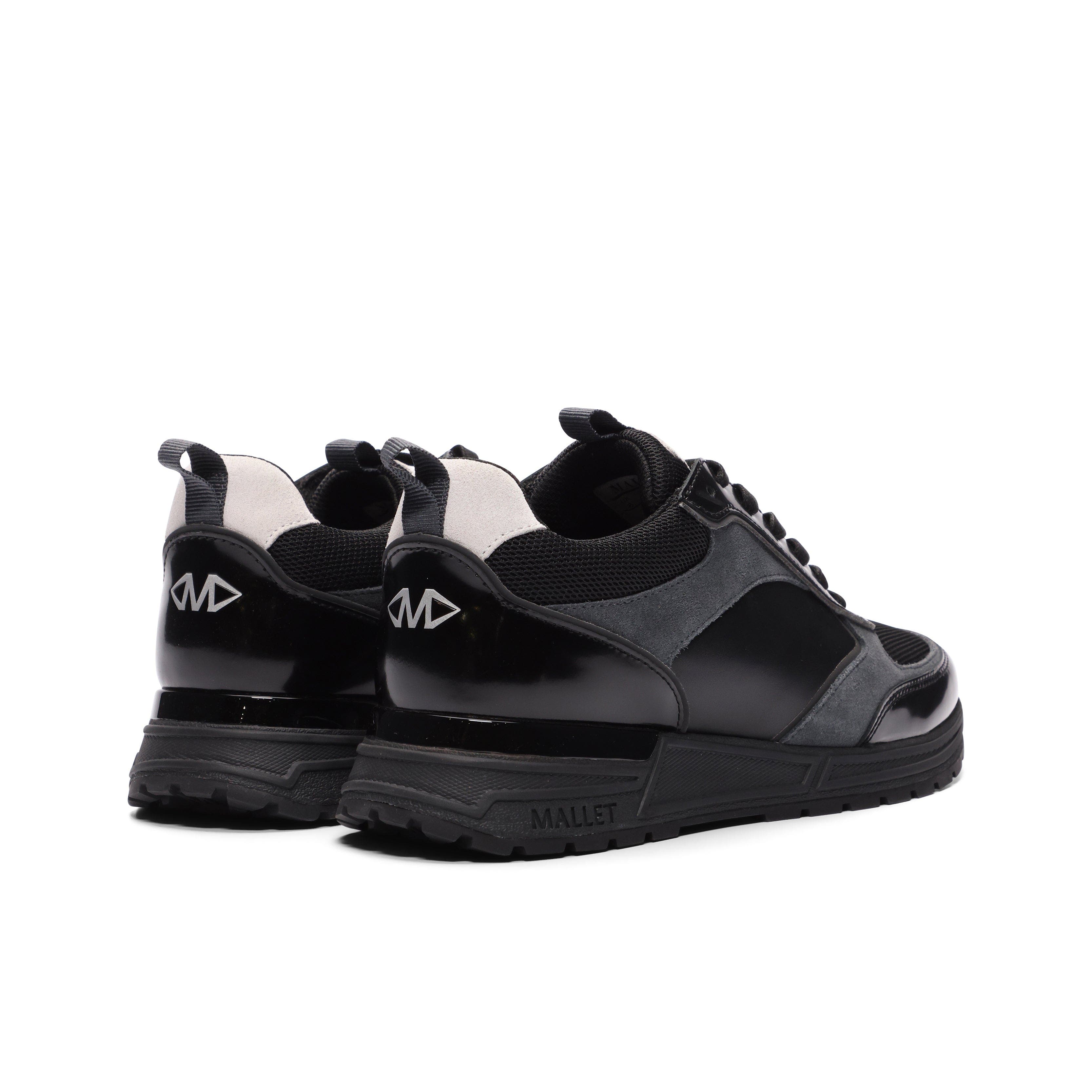 MALLET Bethnal Sneakers, Alternate, color, Black Grey