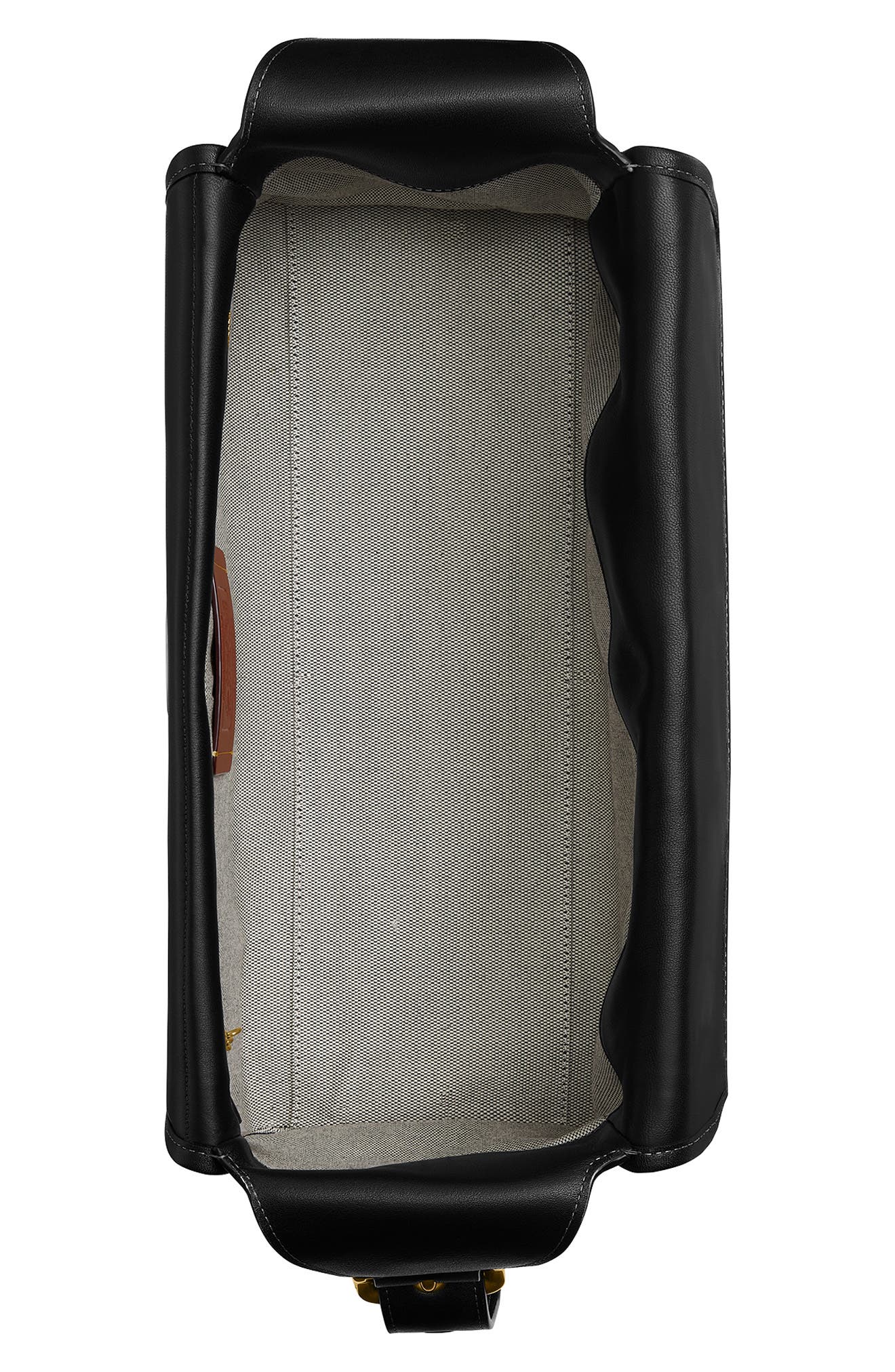 COACH Turnlock Haversack Leather Shoulder Bag, Alternate, color, 