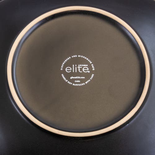 Gibson Home 16 Pc Dinnerware, Taupe Square Shape In Brown