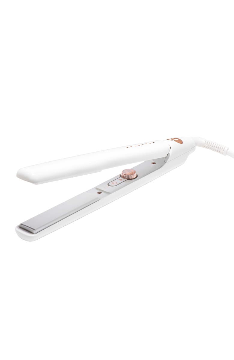 T3 Certified Refurbished T3 SinglePass<sup>®</sup> 1-Inch Straightening & Styling Iron, Alternate, color, White