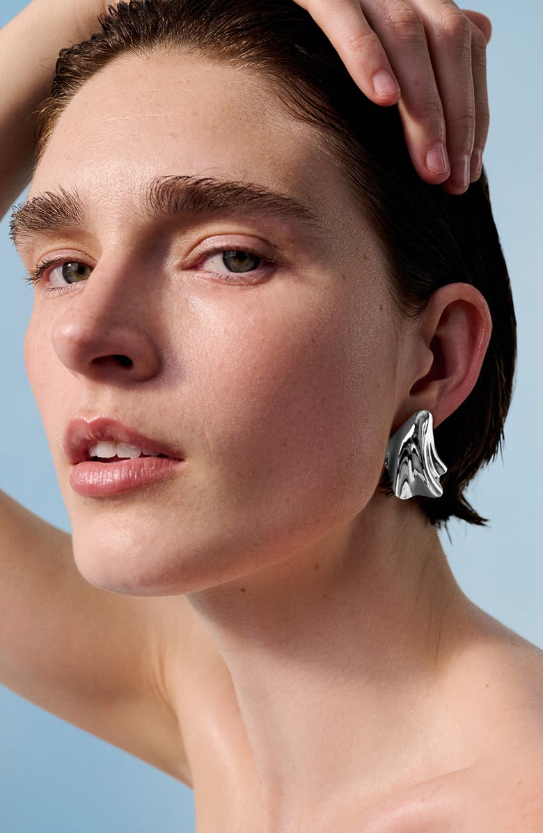 Jenny Bird Lydia Earrings, Alternate, color, High Polish Silver