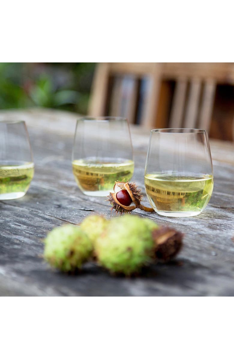 Riedel O Viognier/Chardonnay Wine Tumbler, Set of 4, Alternate, color, Clear