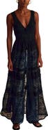 Free People Sweet Saloon Maxi Bodysuit