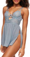 Adore Me Rae Unlined Babydoll & G-String Set Lingerie