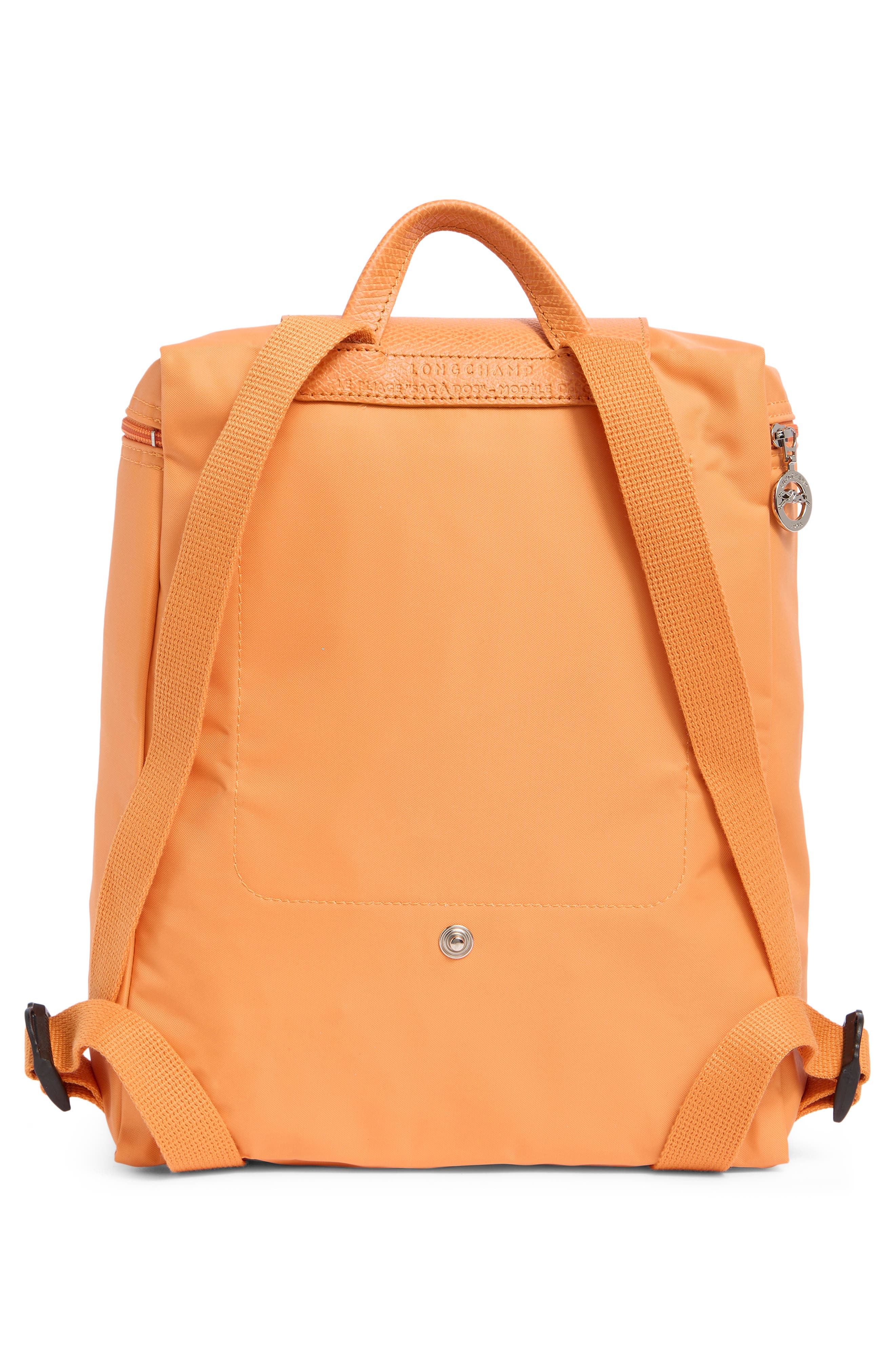 Longchamp Le Pliage Nylon Canvas Backpack, Alternate, color, Orange