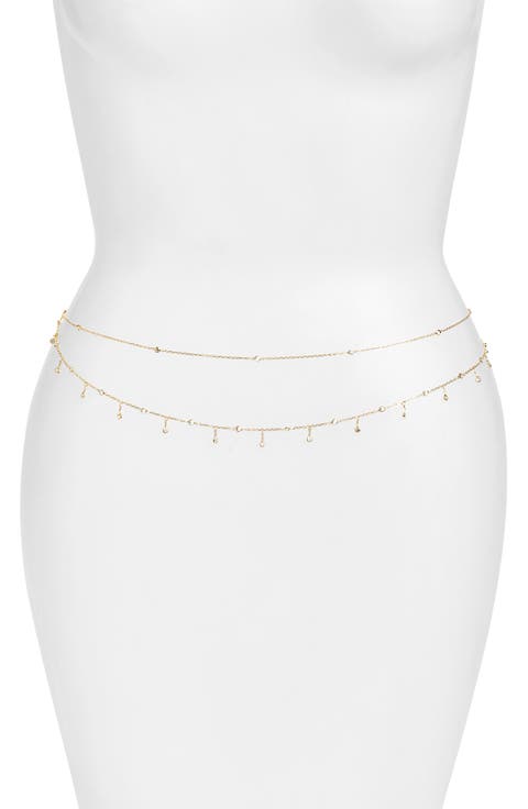 Cubic Zirconia Body Chain