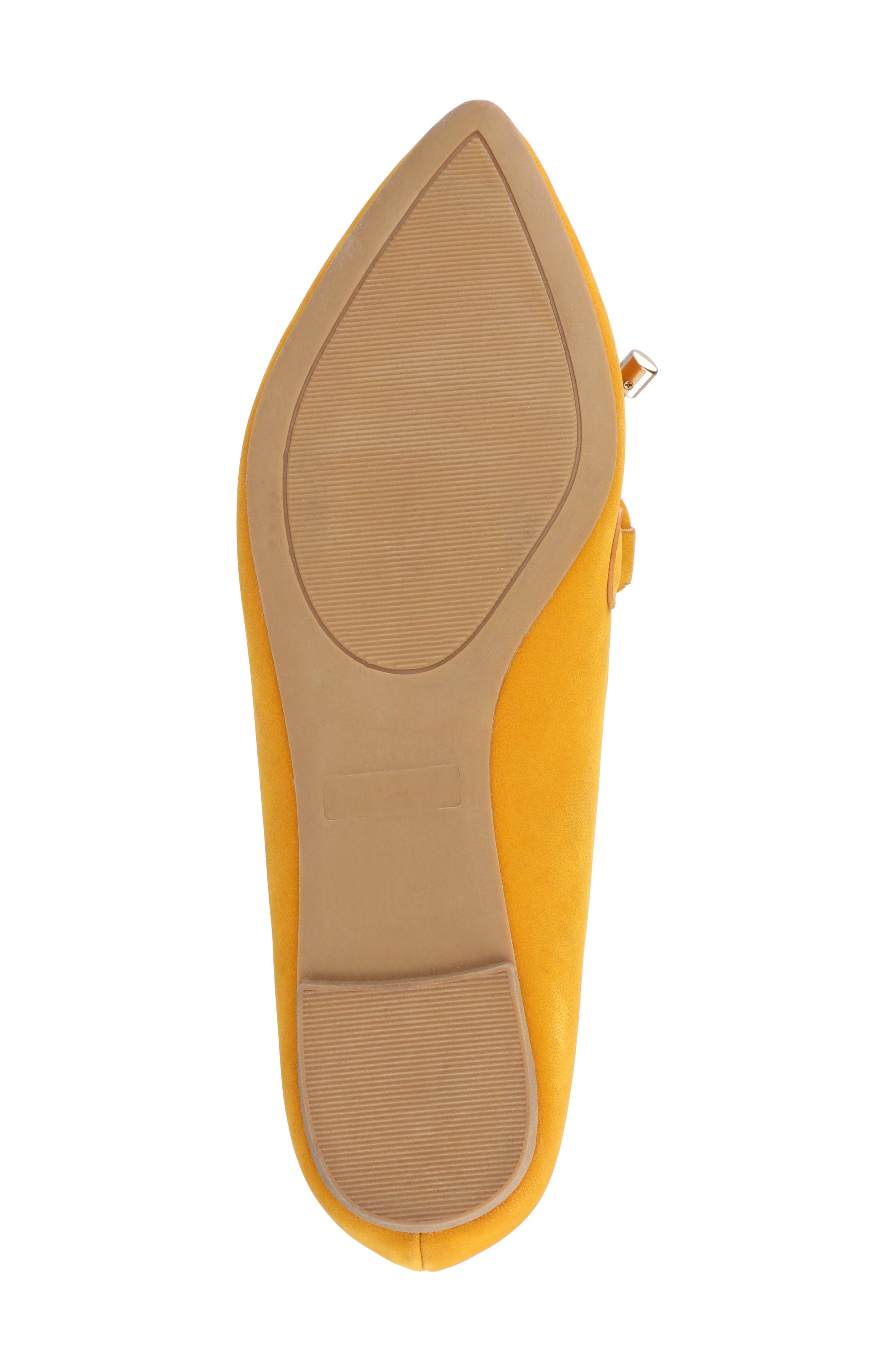 Muriel Flat - Narrow Width, Alternate, color, MUSTARD