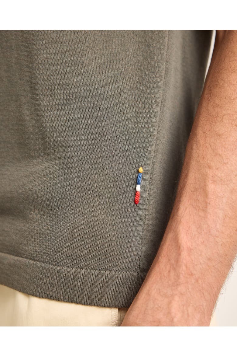 Keeling Tailored-Fit Polo Shirt, Alternate, color, HERBAL GREEN/CASHEW