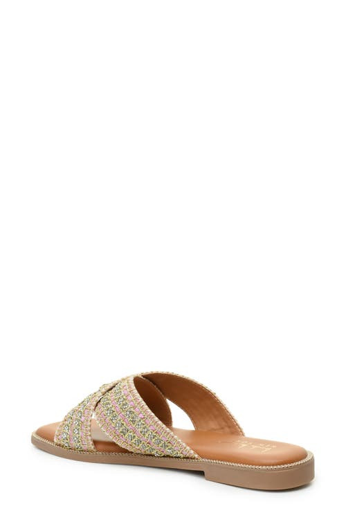 NICOLE MILLER NICOLE MILLER CRISS CROSS SLIDE SANDAL