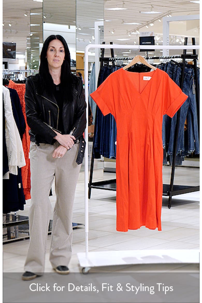 Dolman Sleeve Midi Dress video