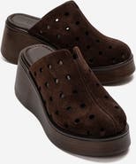 Forever & Always Shoes Nives Leather Wedge Sandal