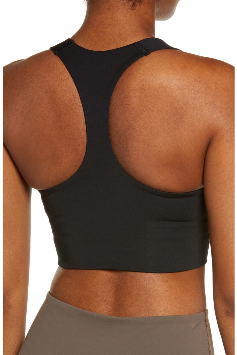 SPANXshape™ Get Moving Longline Sports Bra, Alternate, color, VERY BLACK
