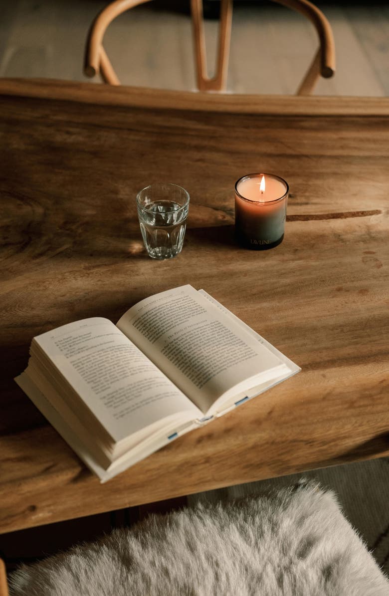 LAVUNE No. 8 Hearth Candle, Alternate, color, Dark Green