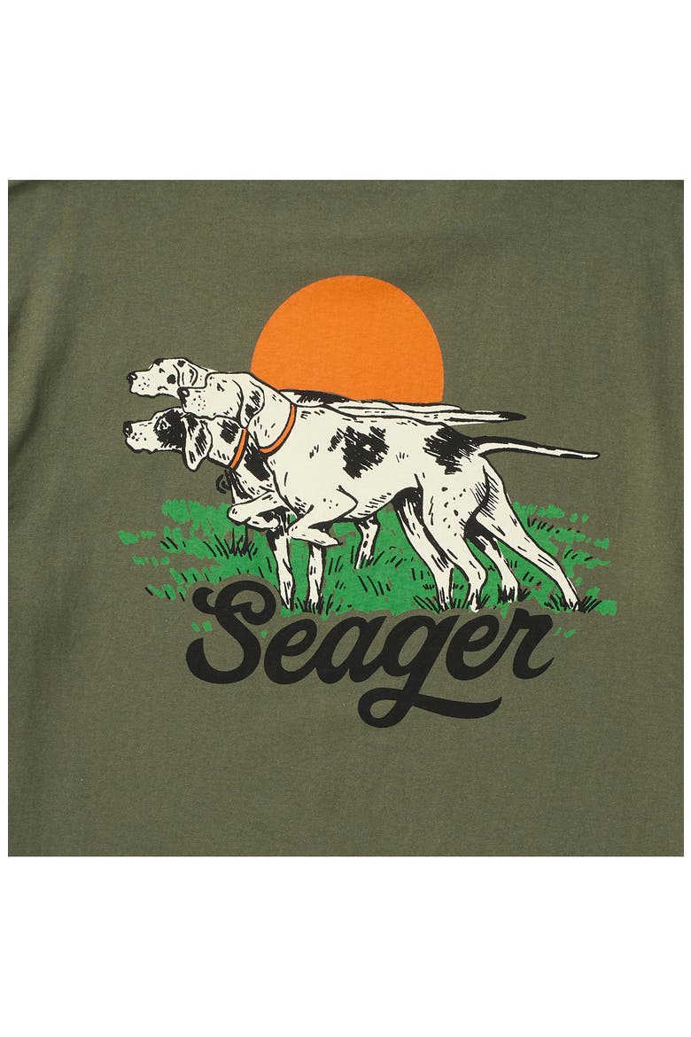 Pointer Cotton Graphic T-Shirt, Alternate, color, SURPLUS GREEN