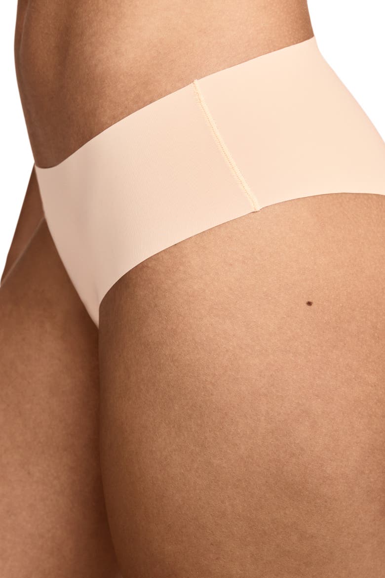Women's Invisible Edge Cheeky, Alternate, color, Barely Peach