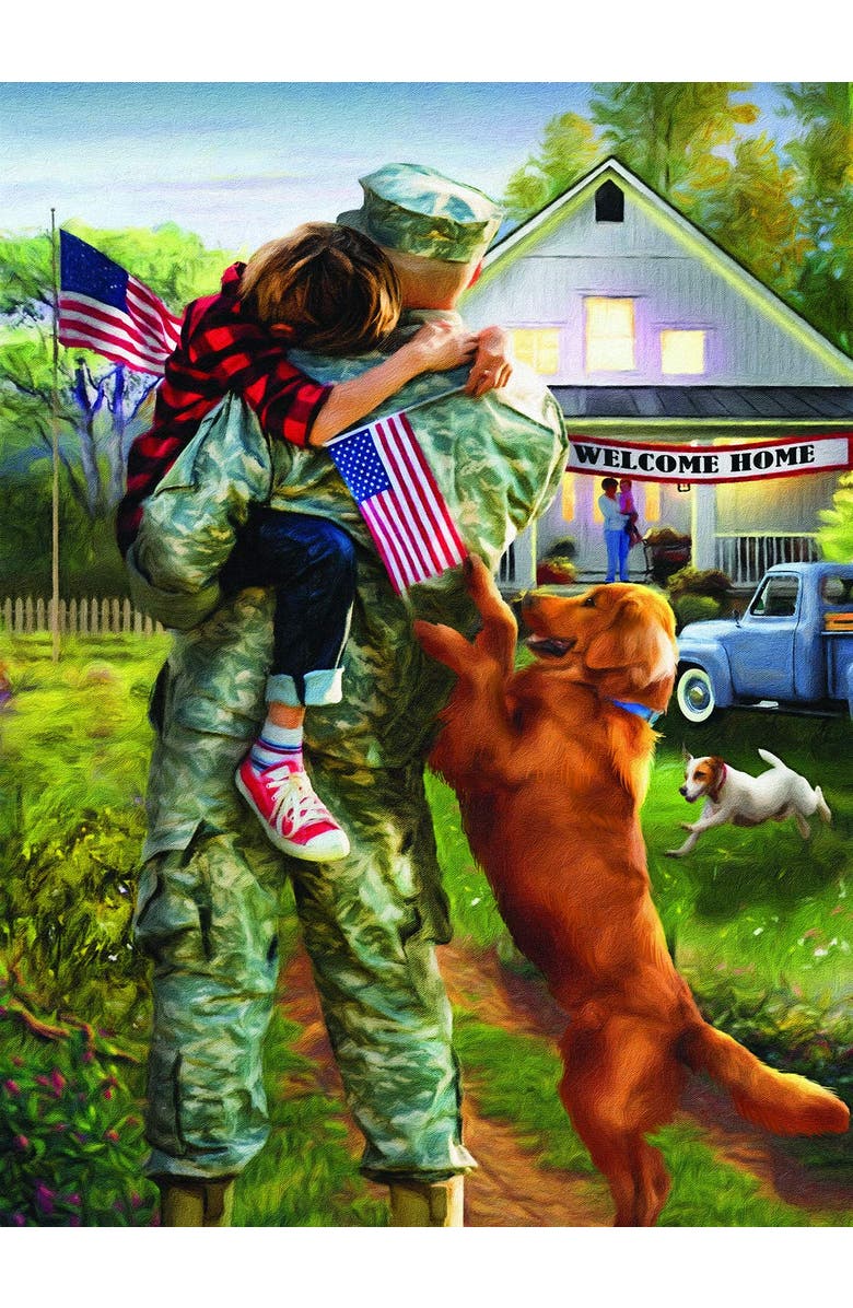 Sunsout A Warm Welcome Home 1000 piece Jigsaw Puzzle for Adults, Alternate, color, Multicolor