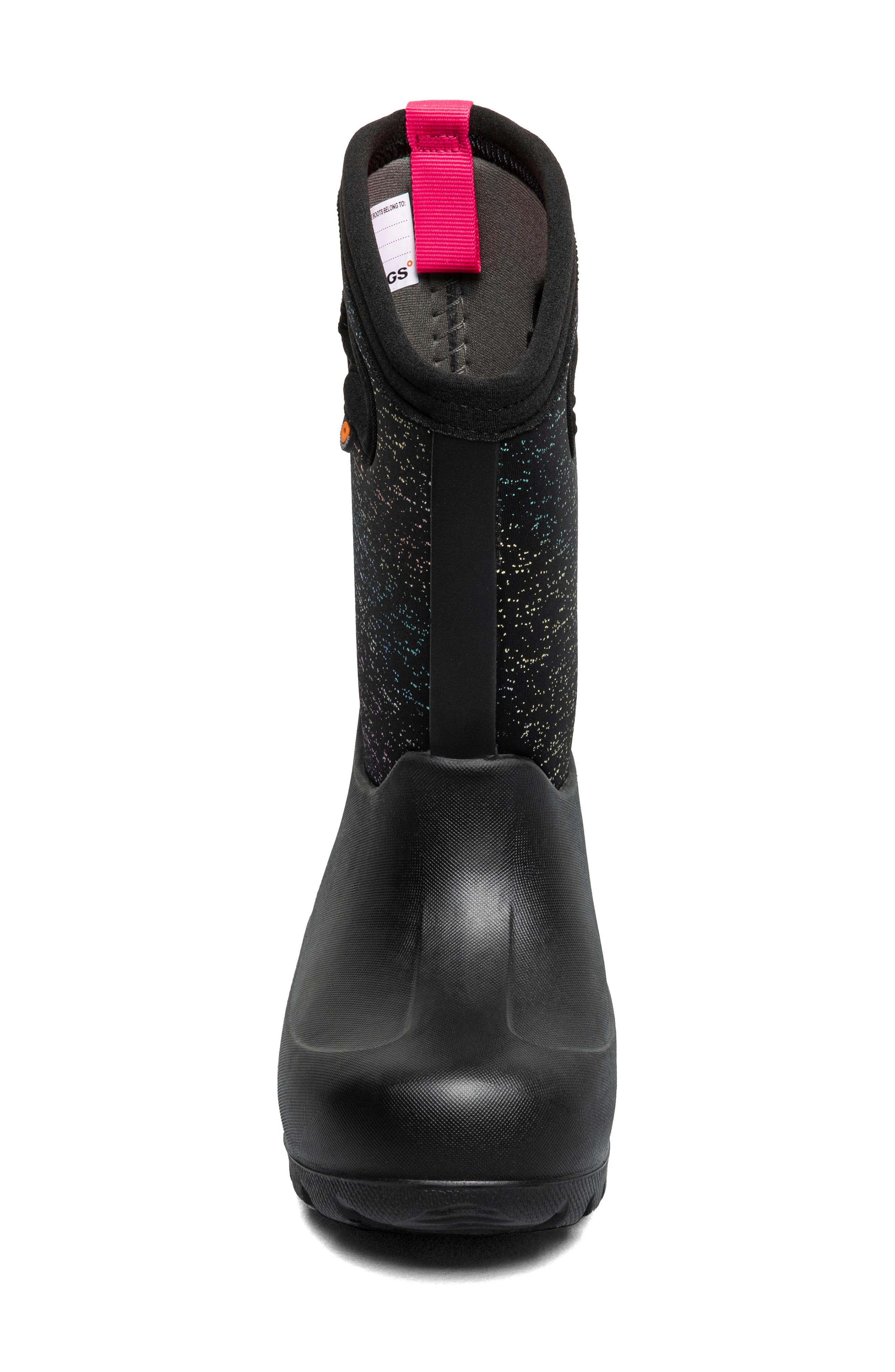 Kids' Neo-Classic Metallic Waterproof Boot, Alternate, color, BLK MULTI