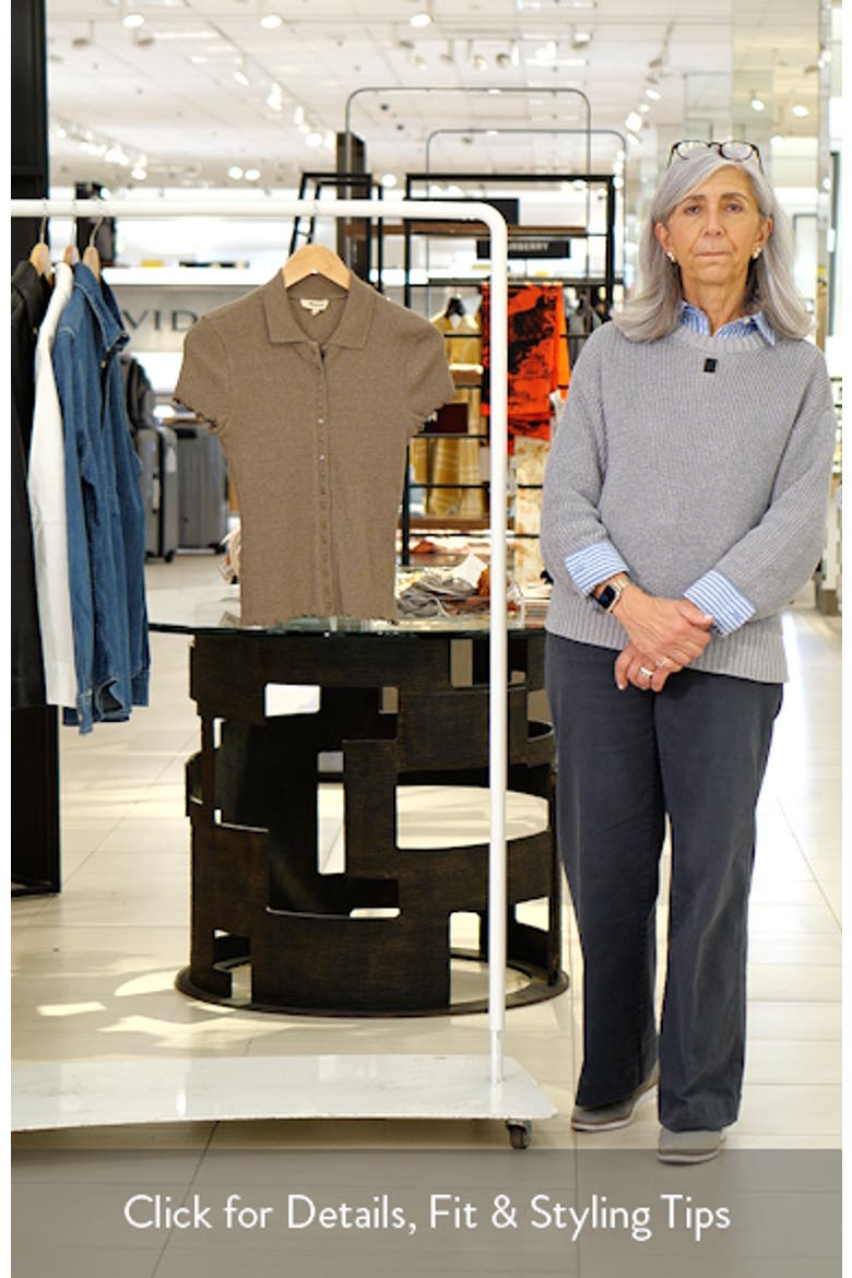 Cotton Blend Rib Polo video