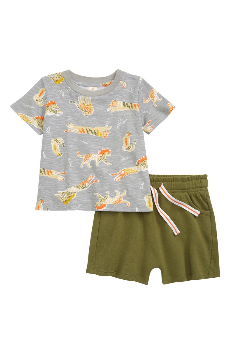 Tucker + Tate Easy Peasy T-Shirt & Shorts Set, Main, color,