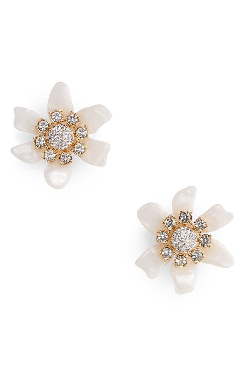 Lele Sadoughi Flower Bulb Button Stud Earrings, Main, color,