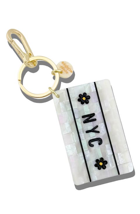 NYC Mosaic Bag Charm