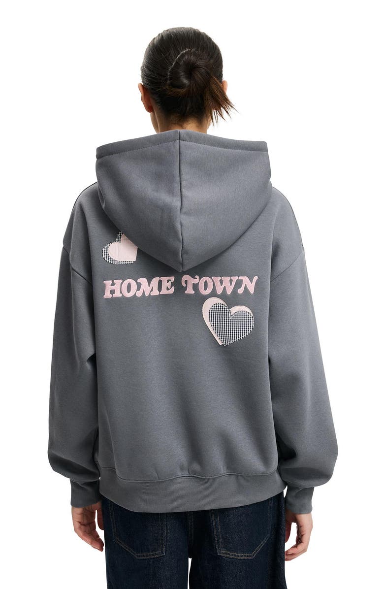 Cotton On Women's Premium Oversized Graphic Hoodie, Alternate, color, 