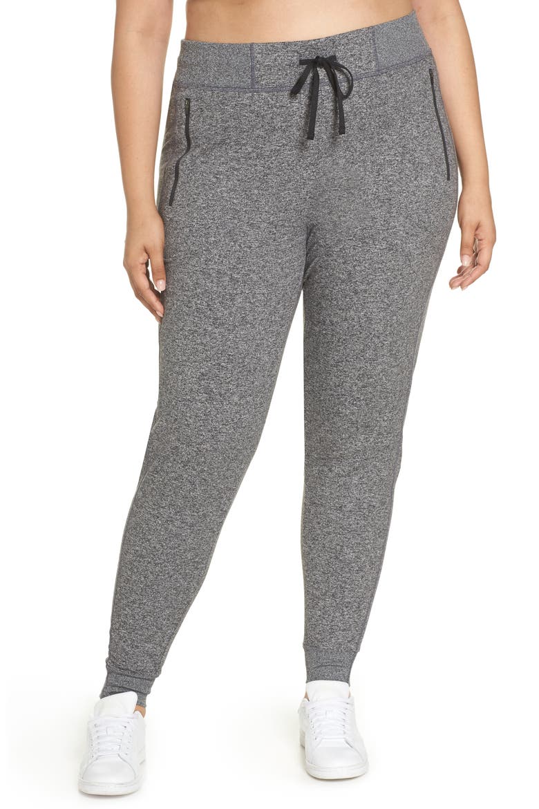 Taryn Ultrasoft Recycled Jogger Pants, Main, color, BLACK