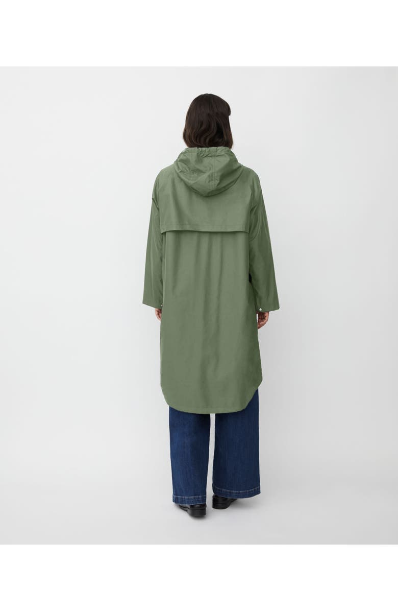 Masai Copenhagen MaTheia Long Sleeve Hooded Coat, Alternate, color, Duck Green