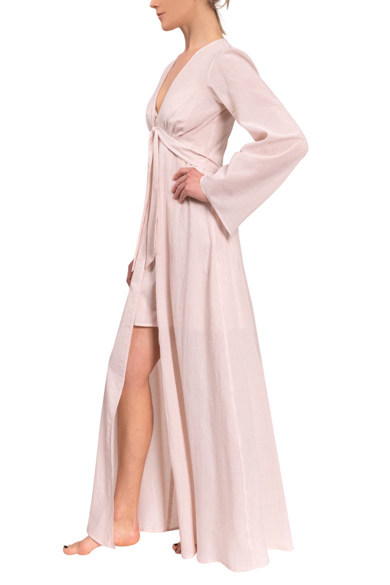 Diana Long Robe, Alternate, color, WHEAT