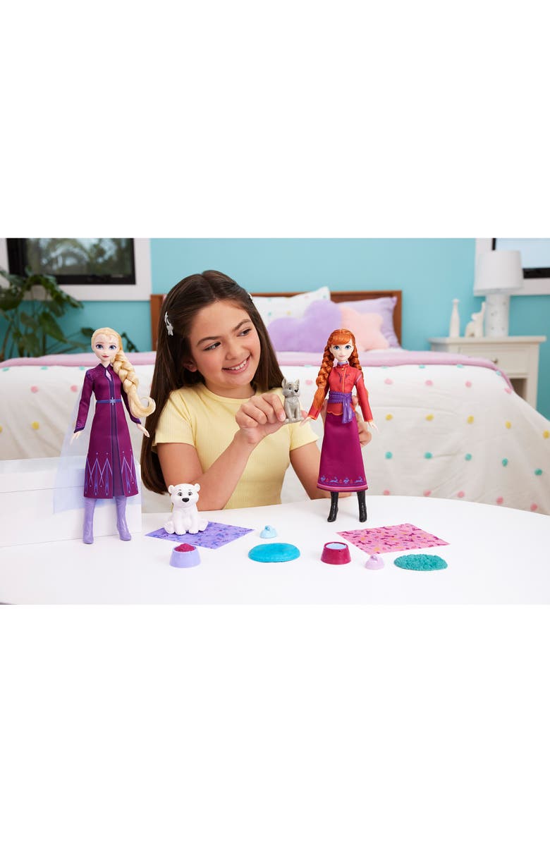 Disney Frozen Elsa & Bear Club Set, Alternate, color, Purple Multi