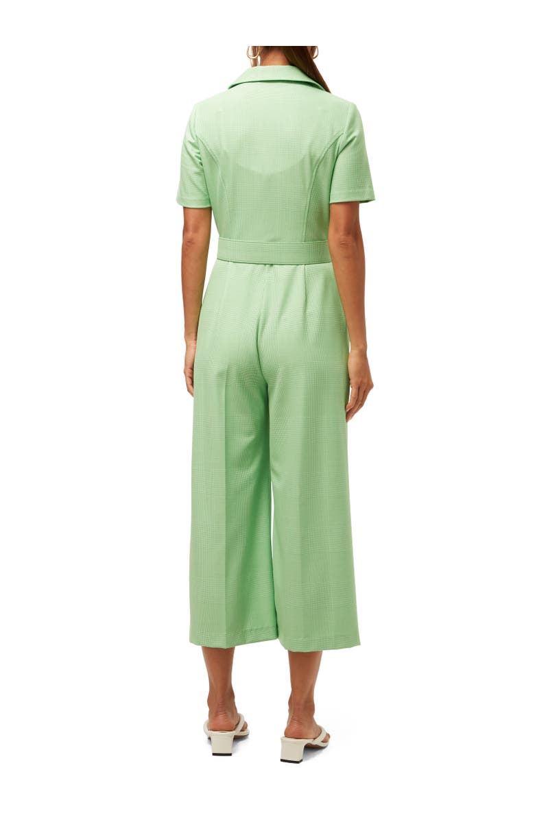 Trina Turk Jannise 3 Plaid Cropped Jumpsuit, Alternate, color, 