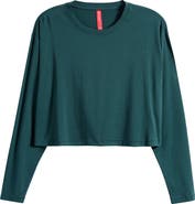SPANX® Supernatural Long Sleeve Crop T-Shirt