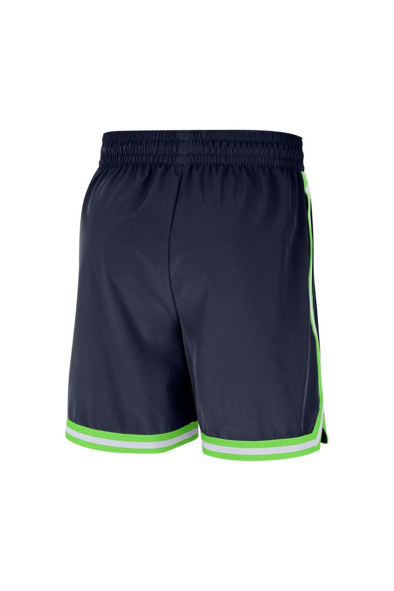 Men's Nike Navy Minnesota Timberwolves Authentic Practice DNA Woven Performance Shorts, Alternate, color, Navy