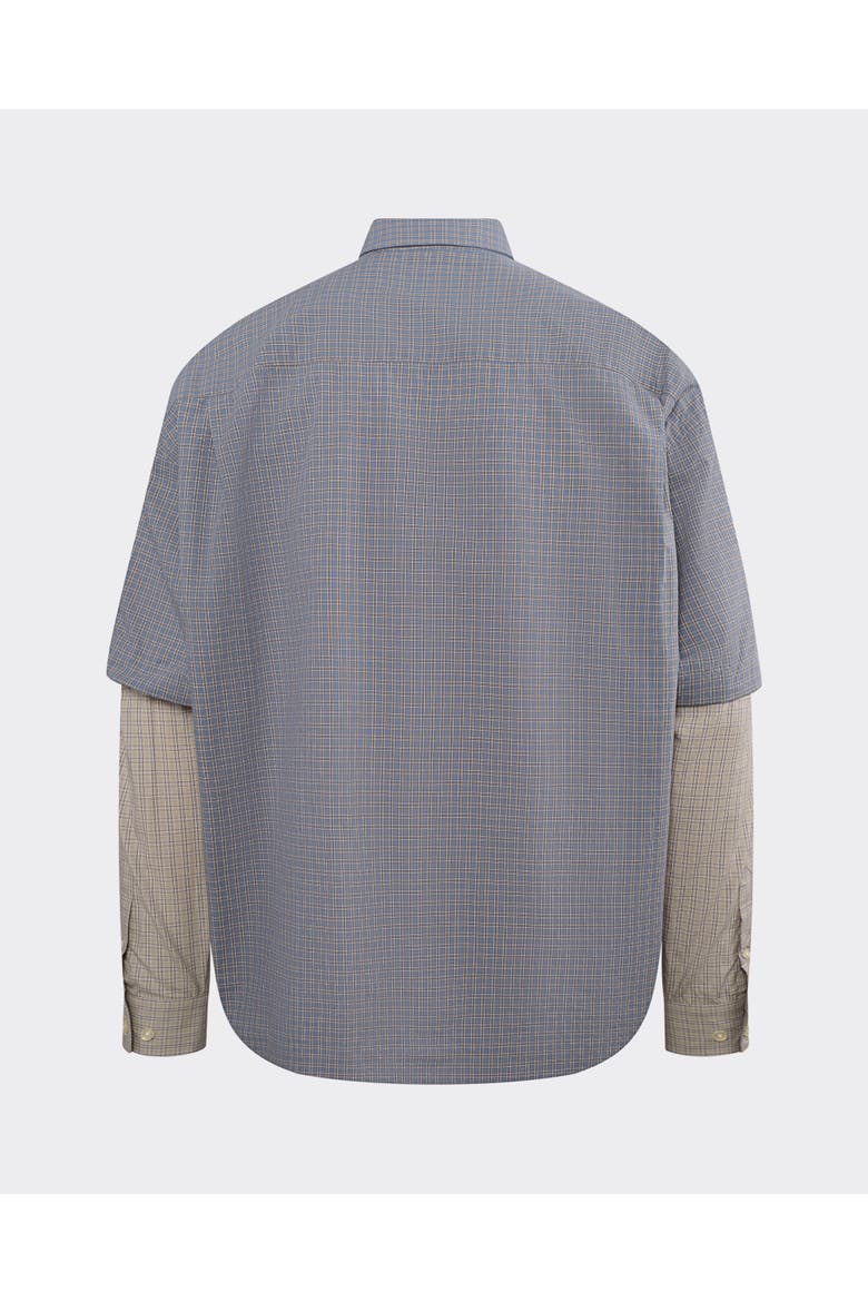 Detached Sleeve Button Down, Alternate, color, Blue Sage Combo