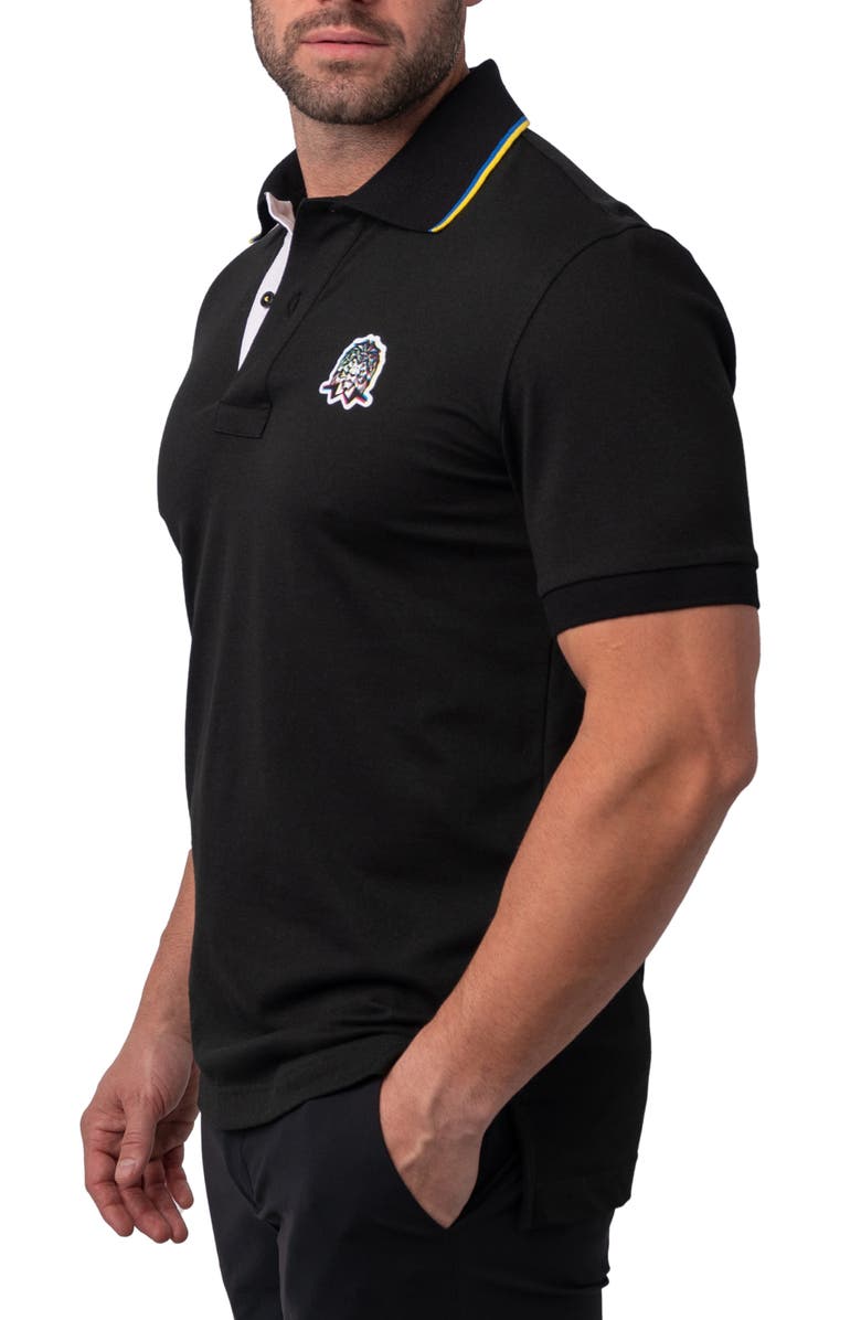Maceoo Mozarttwotip Button-Down Polo, Alternate, color,